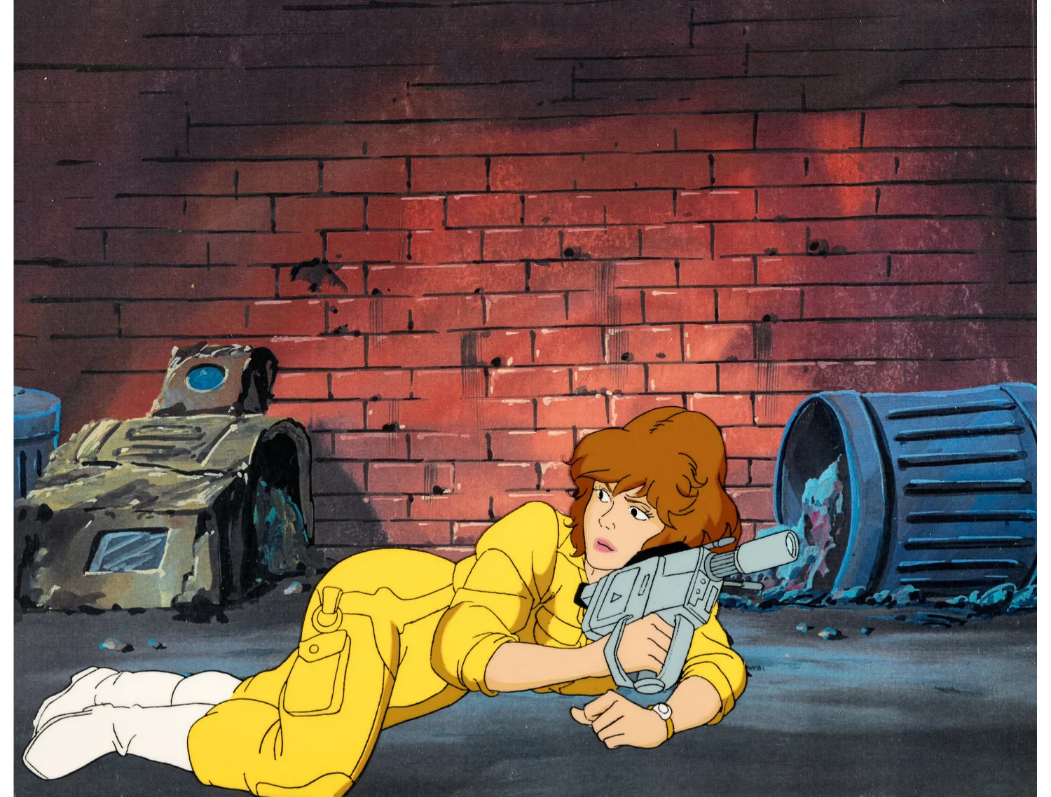 Turtles on Trial" April O'Neil Original Production Cel
