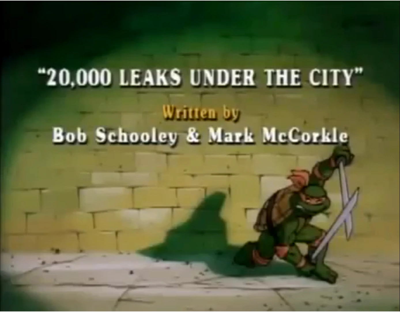 20,000 Leaks Under the City title card