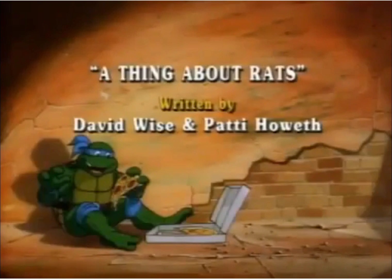 A Thing About Rats title card