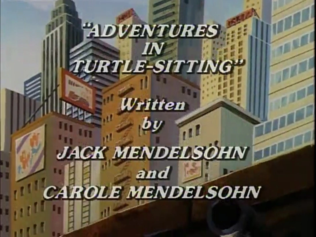 Adventures in Turtle-Sitting title card