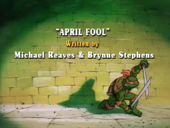 April Fool title card