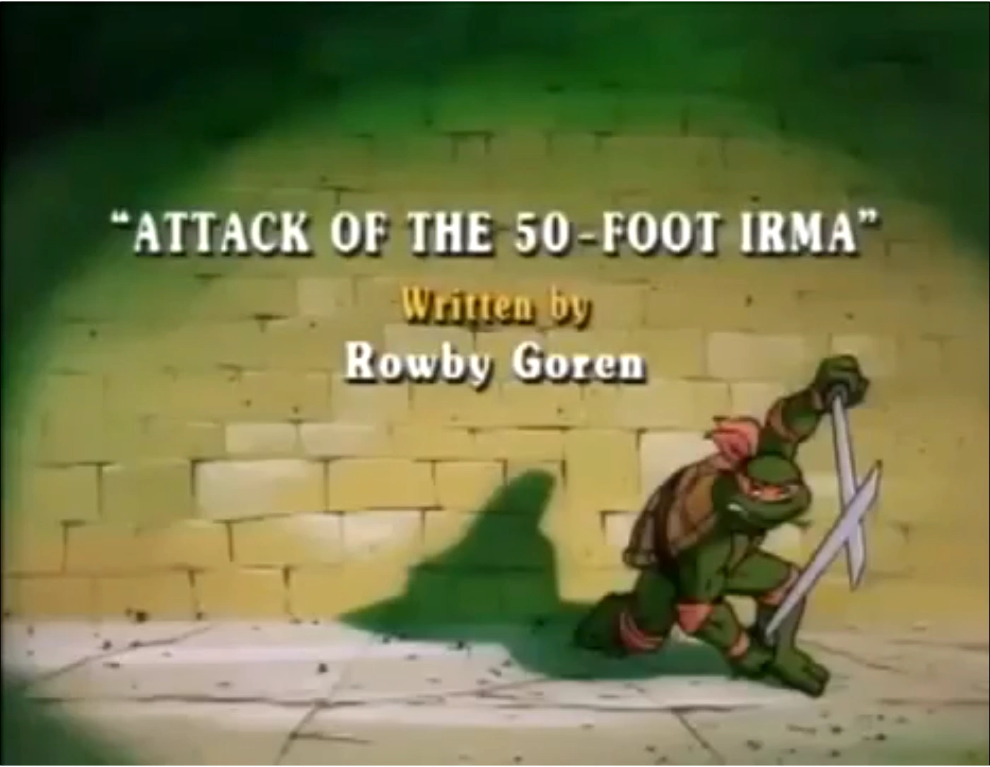 Attack of the 50-Foot Irma title card