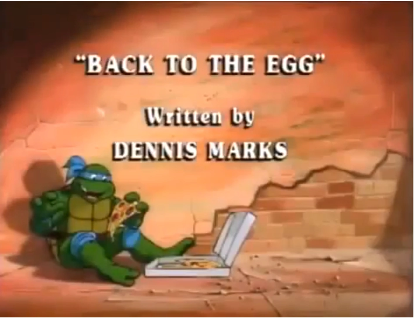 Back to the Egg title card