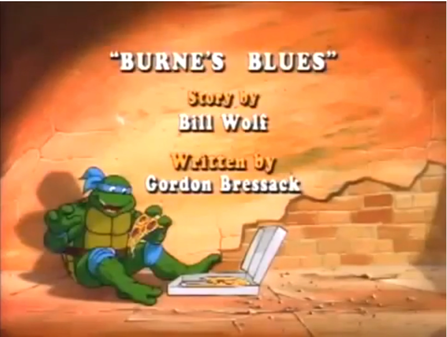 Burne's Blues title card