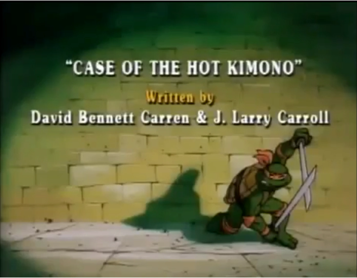 Case of the Hot Kimono title card