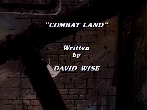 Combat Land title card