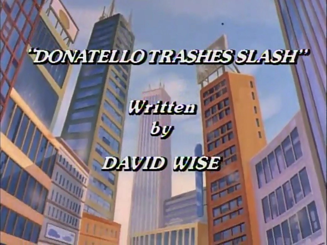 Donatello Trashes Slash title card