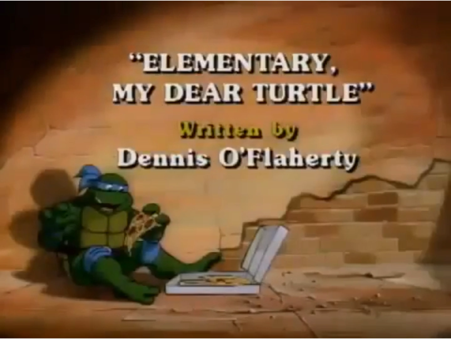 Elementary, My Dear Turtle title card