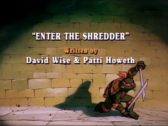 Enter the Shredder title card