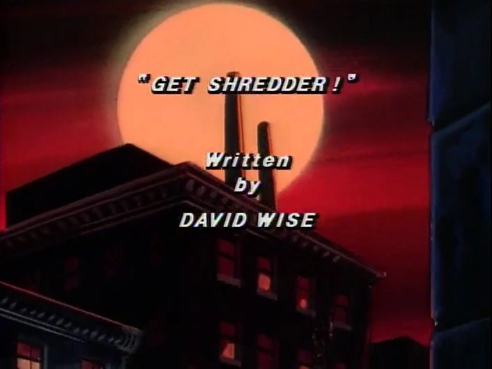 Get Shredder! title card