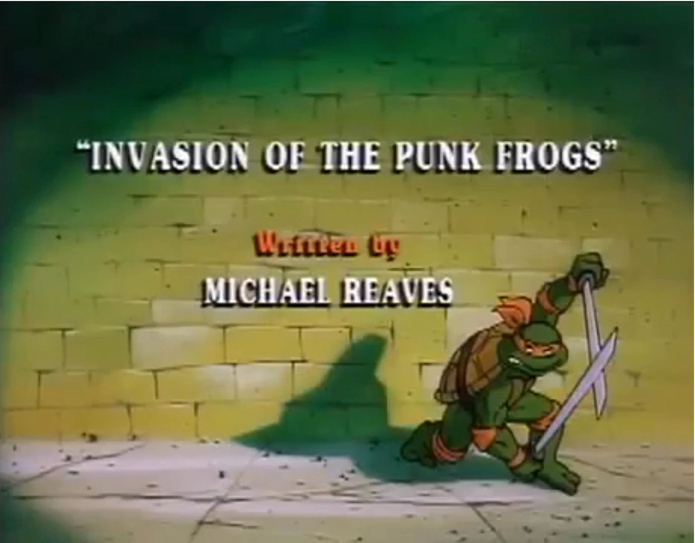 Invasion of the Punk Frogs title card
