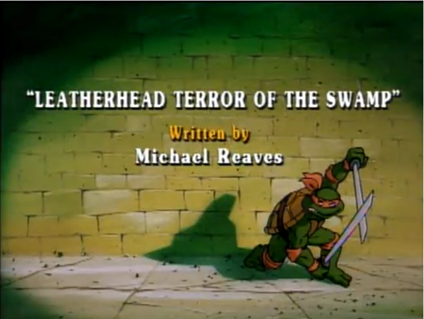 Leatherhead: Terror of the Swamp title card