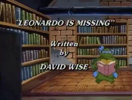 Leonardo is Missing title card