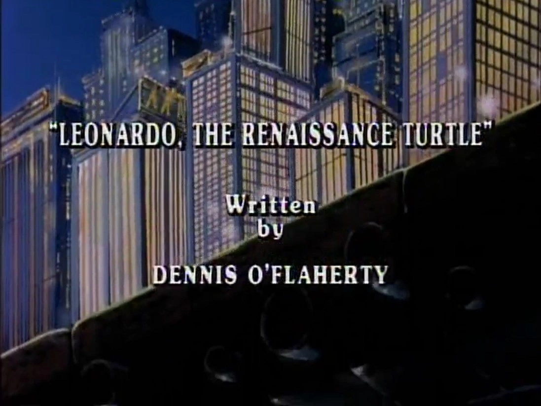 Leonardo, the Renaissance Turtle title card