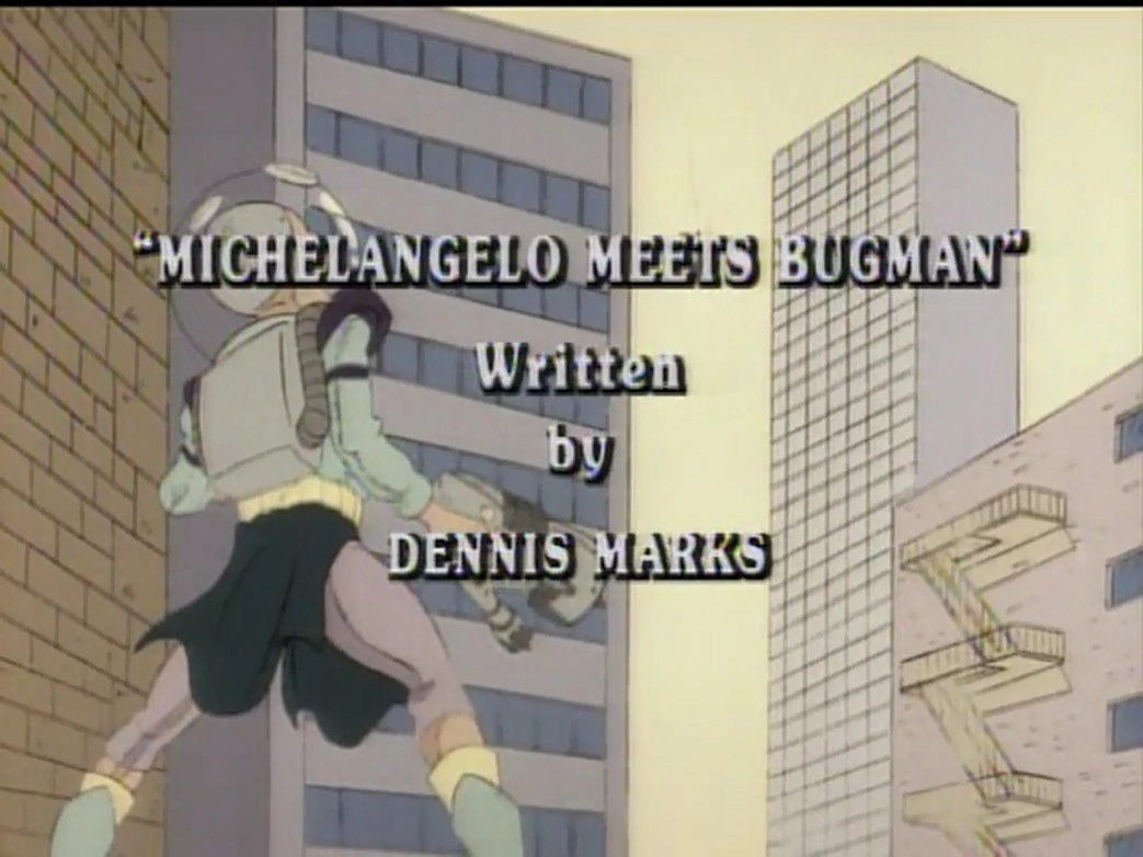 Michaelangelo Meets Bugman title card