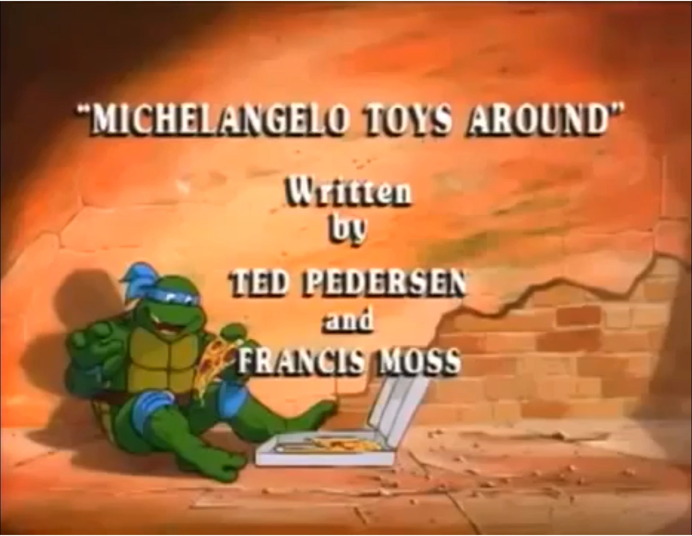 Michaelangelo Toys Around title card