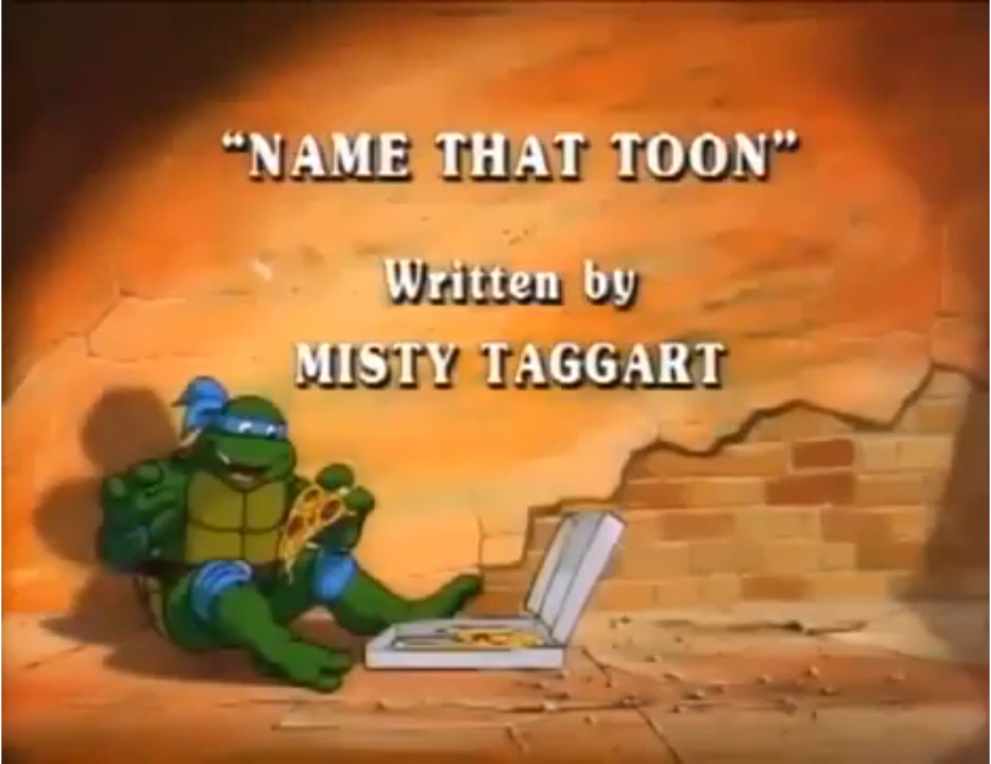 Name That Toon title card