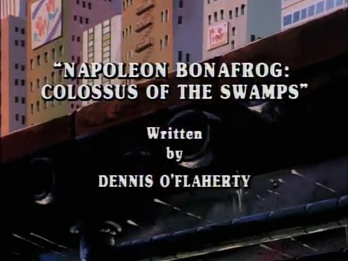 Napoleon Bonafrog: Colossus of the Swamps title card