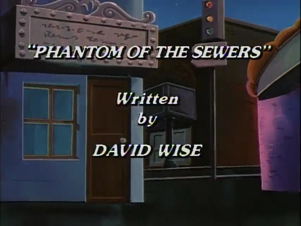 Phantom of the Sewers title card