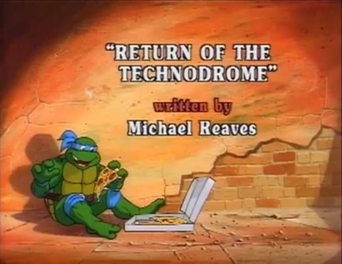 Return of the Technodrome title card