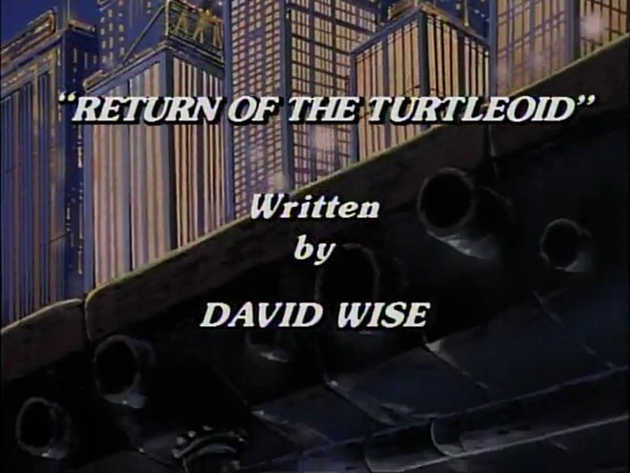 Return of the Turtleoid title card