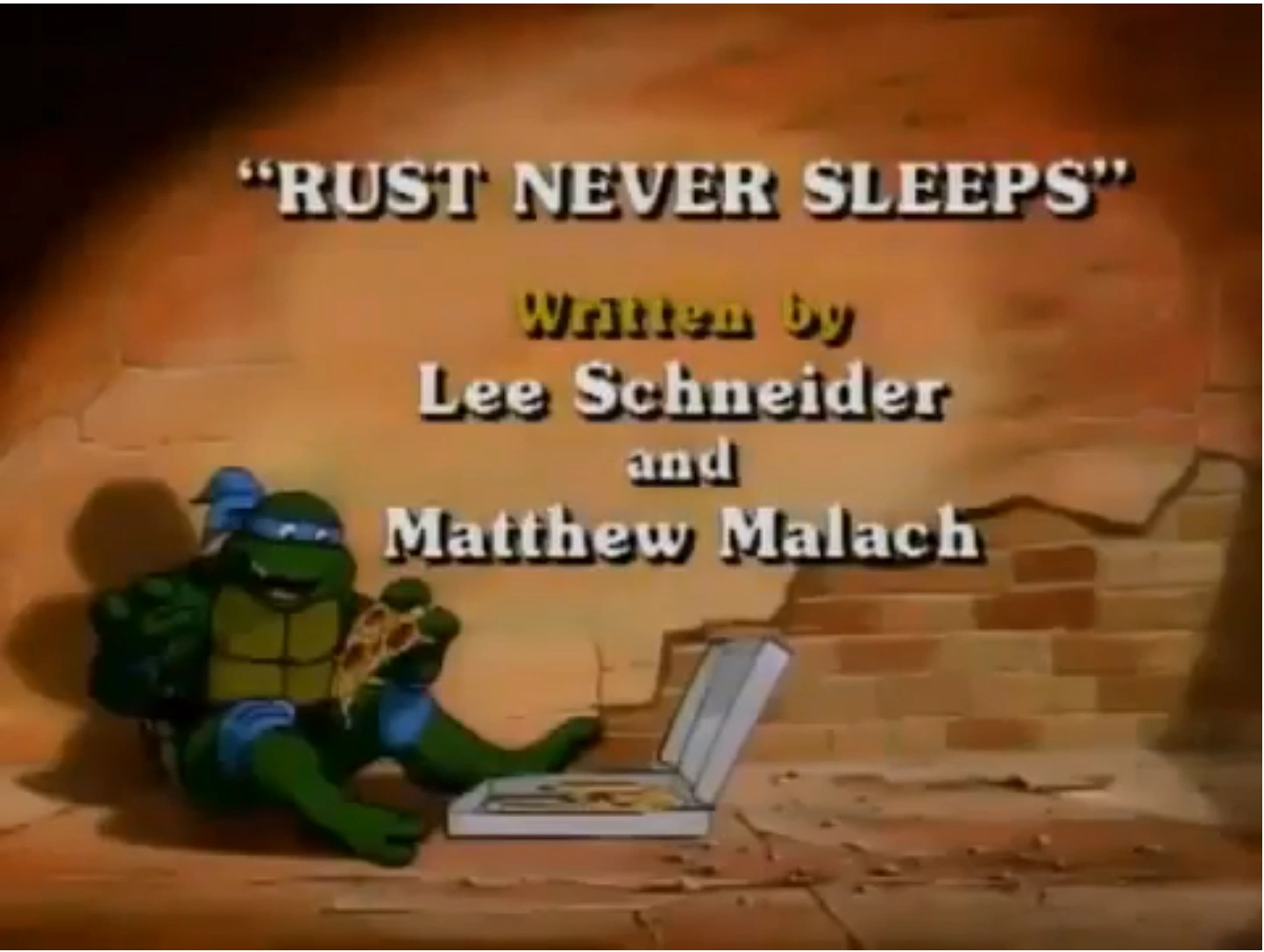 Rust Never Sleeps title card