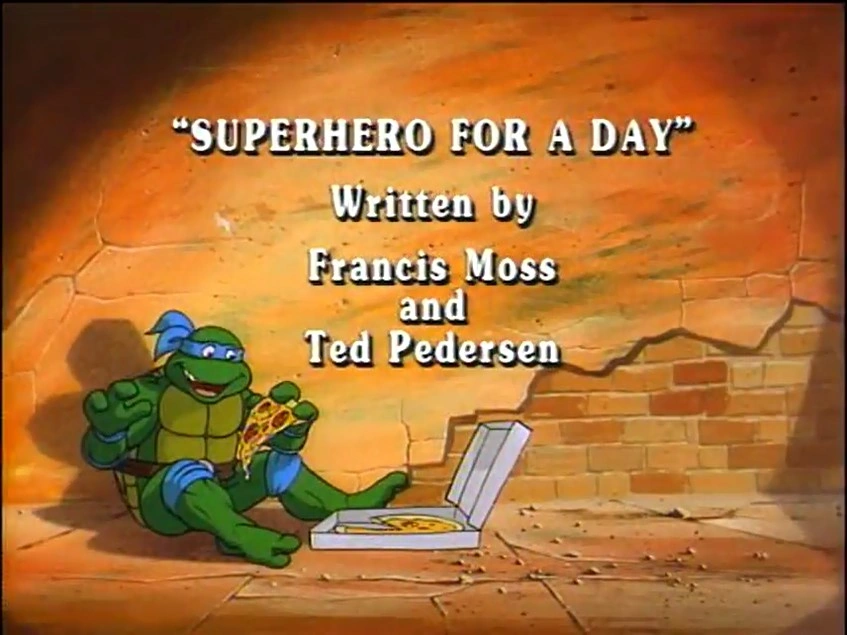 Super Hero for a Day title card