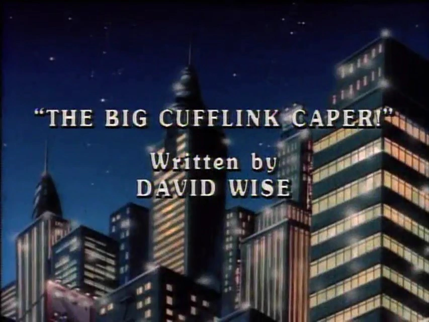 The Big Cufflink Caper! title card
