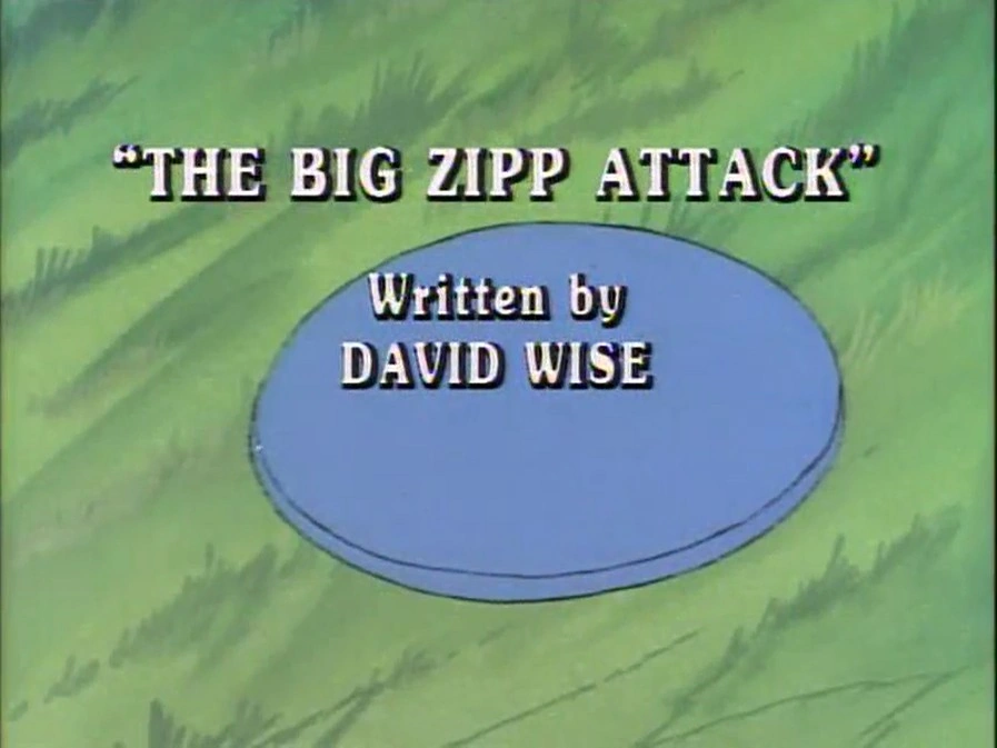 The Big Zipp Attack title card