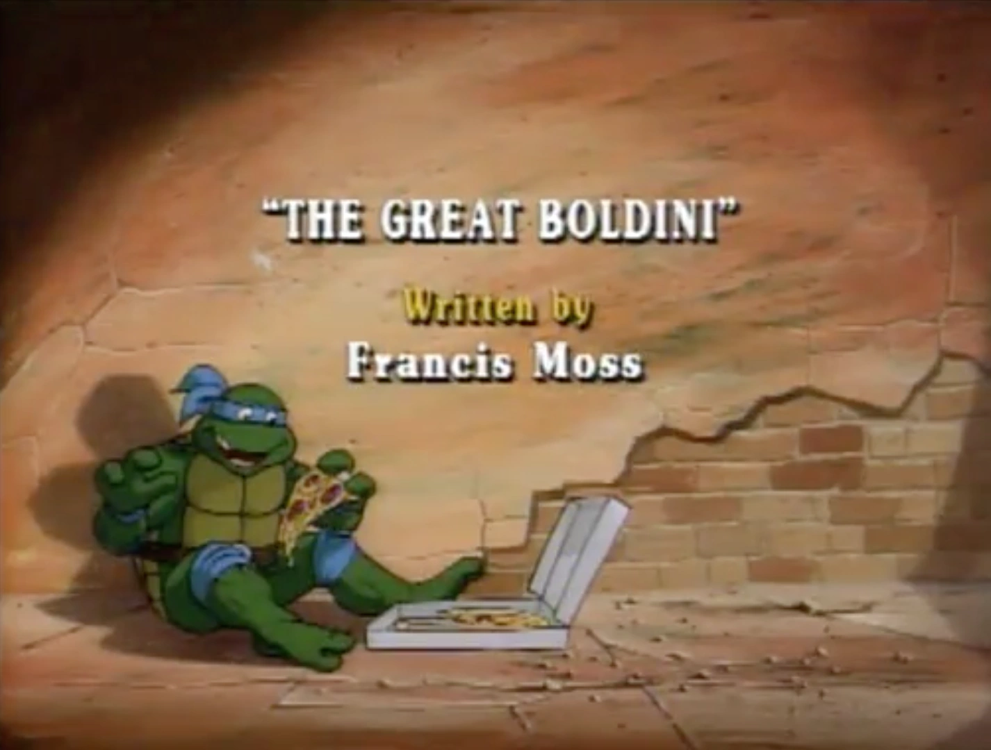 The Great Boldini title card
