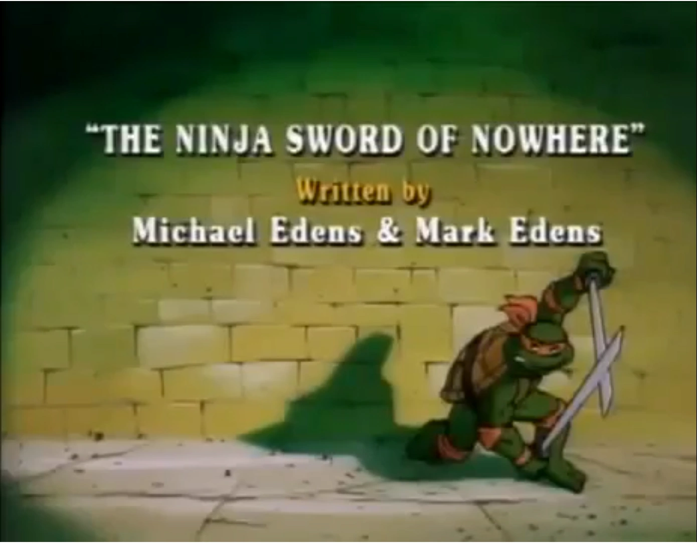 The Ninja Sword of Nowhere title card