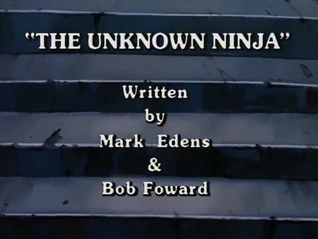 The Unknown Ninja title card