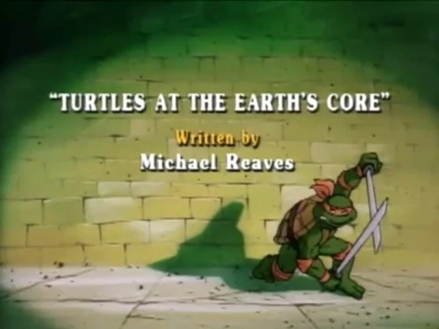 Turtles at the Earth's Core title card