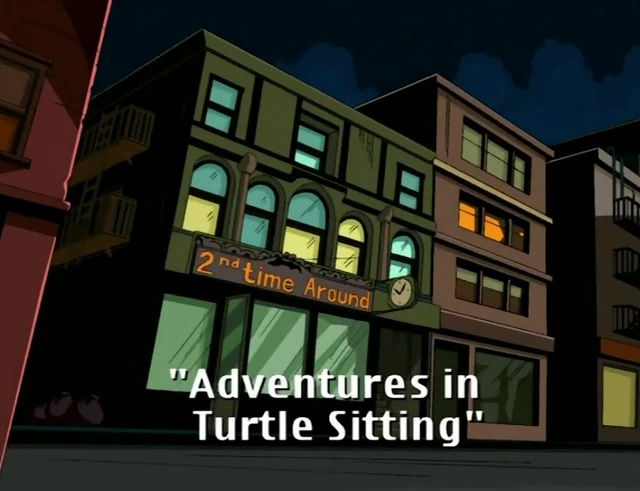 Adventures in Turtle Sitting title card