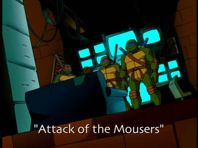 Attack of the Mousers title card