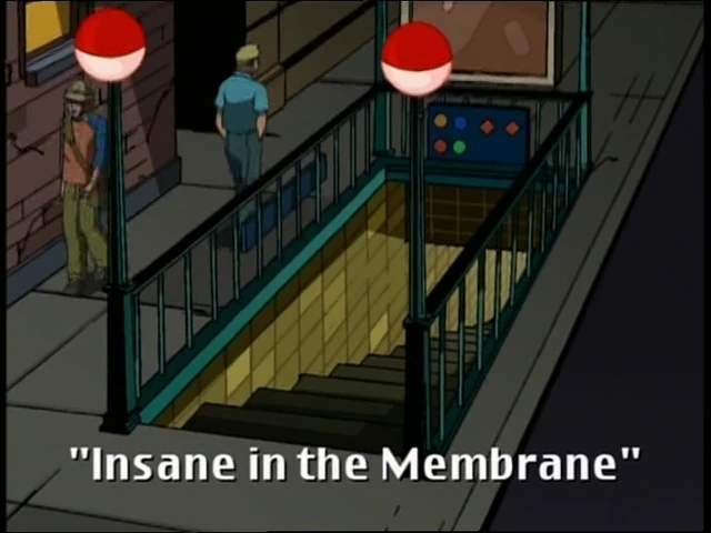 Insane in the Membrane title card