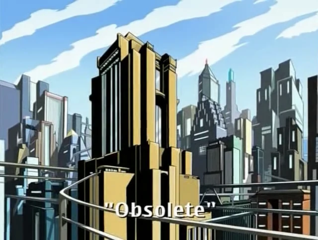 Obsolete title card