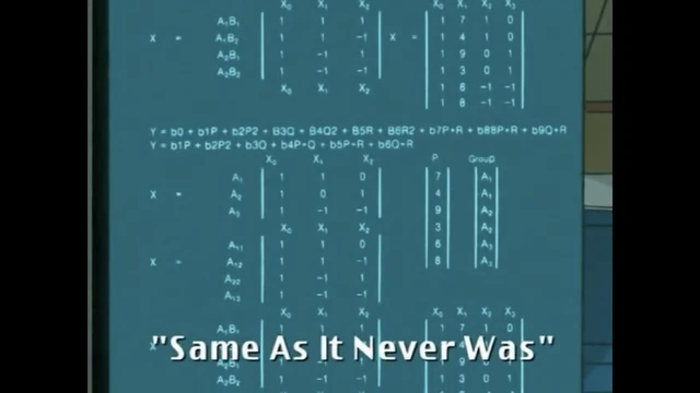 Same As It Never Was title card
