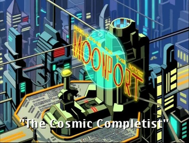 The Cosmic Completist title card