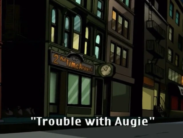 Trouble with Augie title card