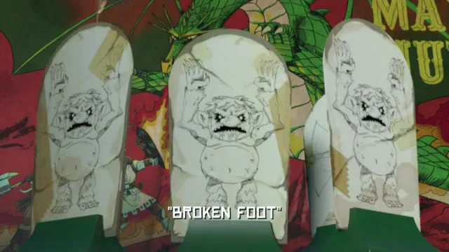 Broken Foot title card