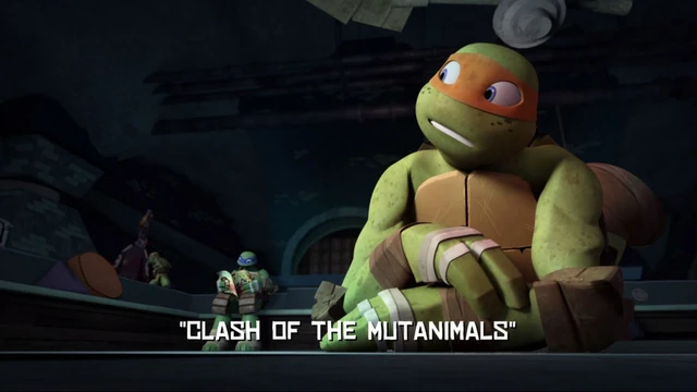 Clash of the Mutanimals title card