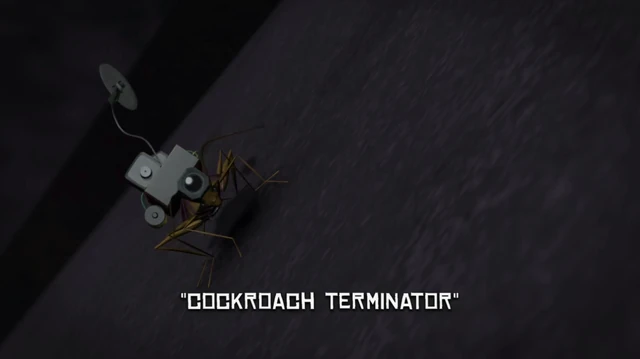 Cockroach Terminator title card