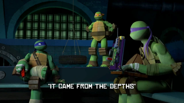 It Came from the Depths title card