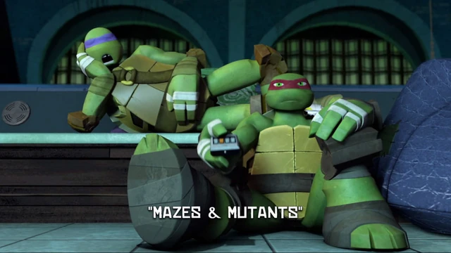Mazes & Mutants title card