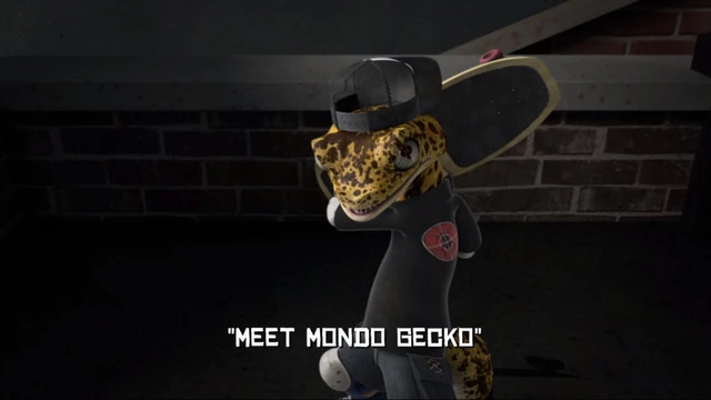 Meet Mondo Gecko title card