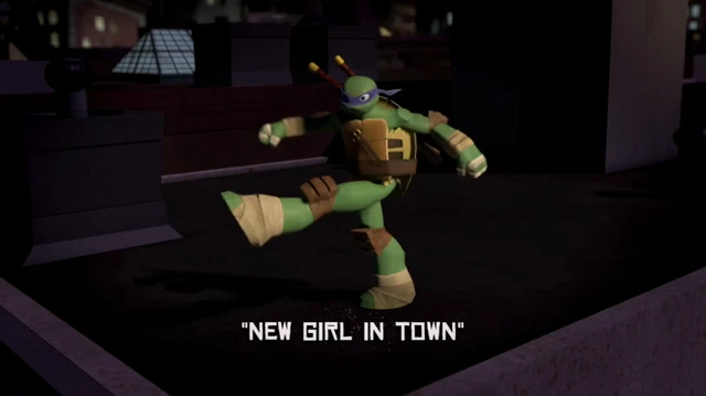 New Girl in Town title card