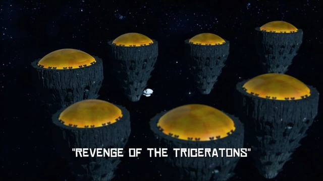 Revenge of the Triceratons title card