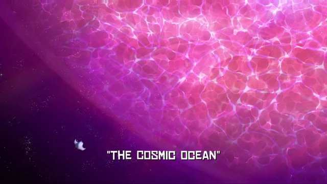 The Cosmic Ocean title card