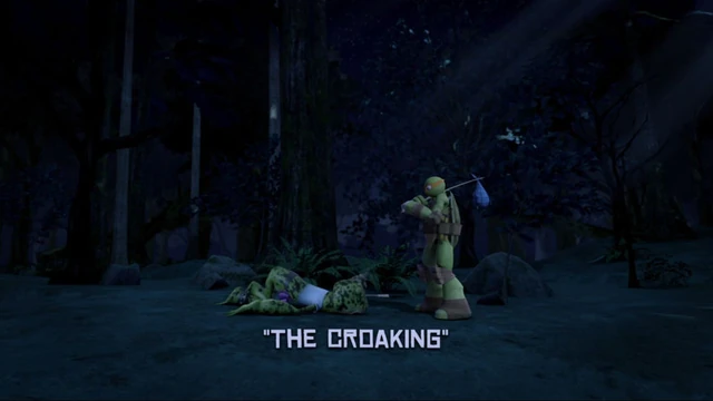 The Croaking title card